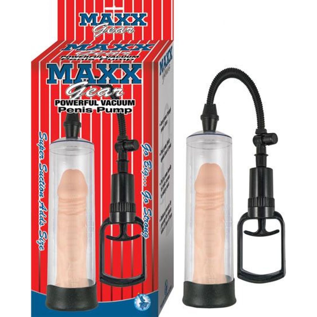 Maxx Gear Powerful Vacuum Penis Pump Clear - Nasstoys