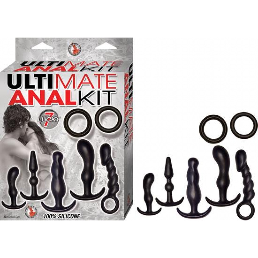 Ultimate Anal Kit Black 7 Unique Items - Nasstoys