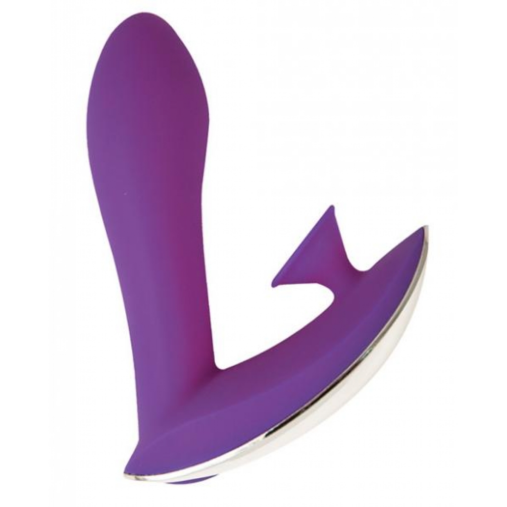 Infinitt Suction Massager Three Purple Vibrator - Nasstoys