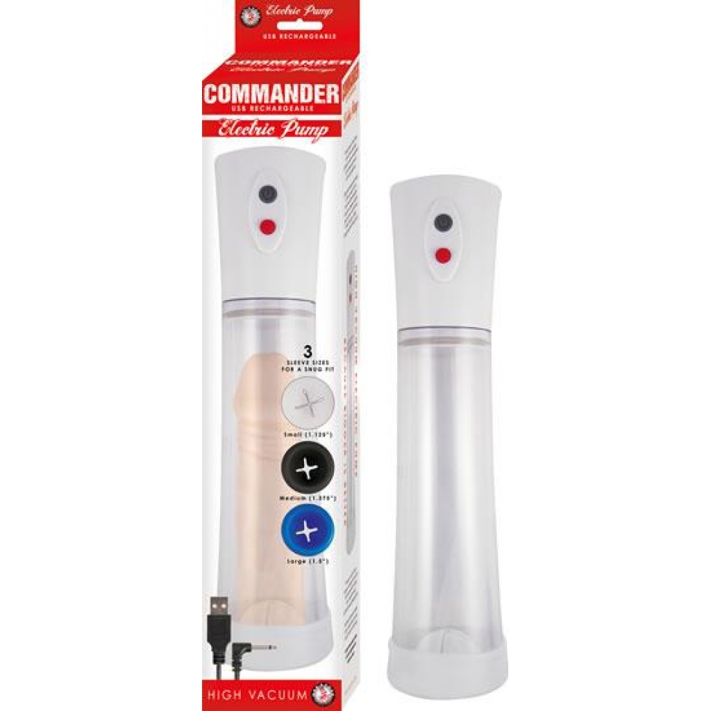 Commander Electric Pump Clear - Nasstoys