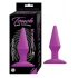 Touch Anal Arouser Purple Touch-Activated Butt Plug - Nasstoys