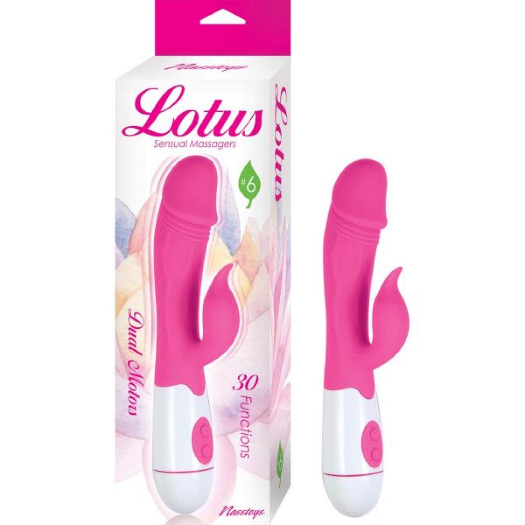 Lotus Sensual Massagers #6 Pink - Nasstoys