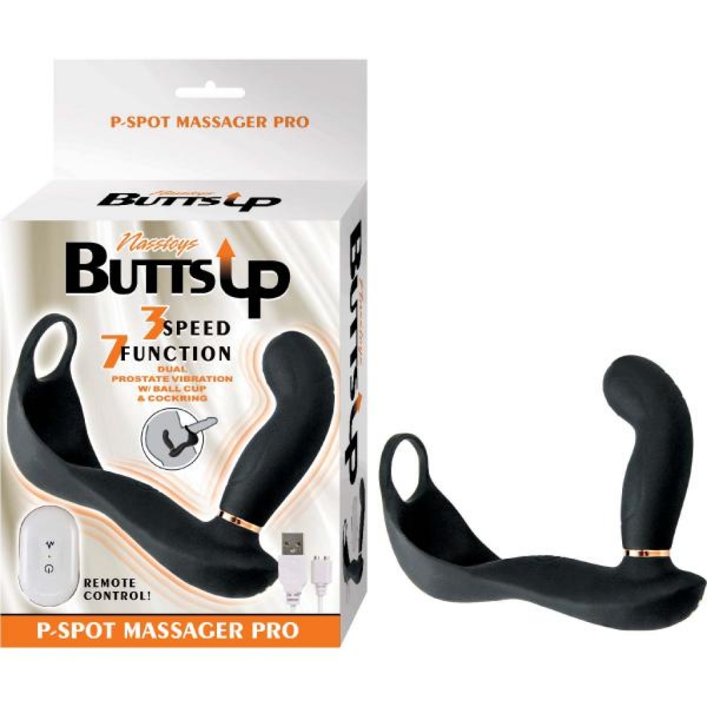 Butts Up P-spot Massager Pro Black - Nasstoys