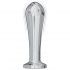 Ass-sation Remote Vibrating Metal Anal Bulb Silver - Nasstoys