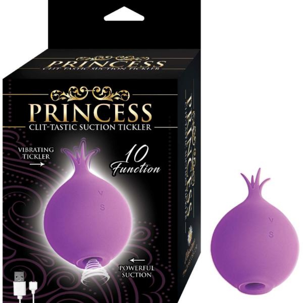 Princess Clit-tastic Suction Tickler Lavender - Nasstoys
