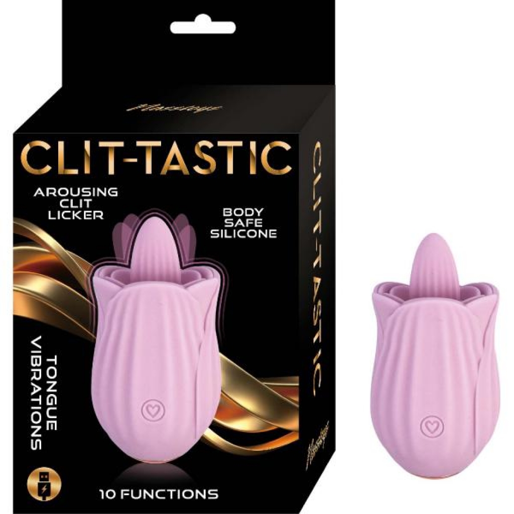 Clit-tastic Arousing Clit Licker Pink - Nasstoys