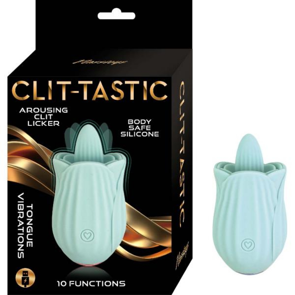 Clit-tastic Arousing Clit Licker Aqua - Nasstoys