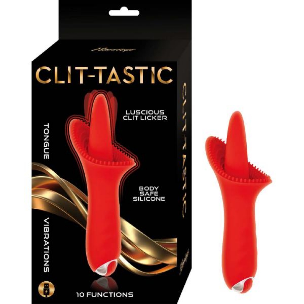 Clit-tastic Luscious Clit Licker Red - Nasstoys