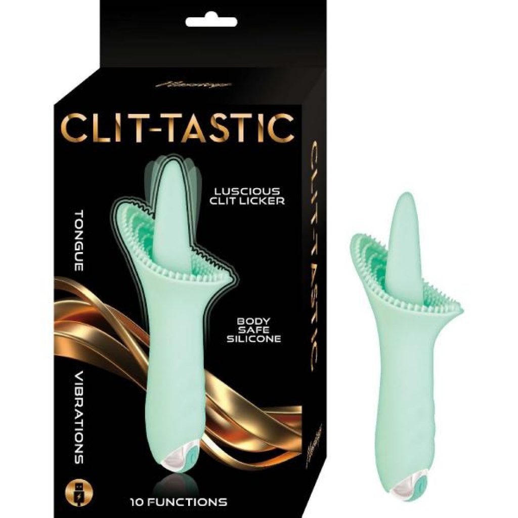 Clit-tastic Luscious Clit Licker Aqua - Nasstoys