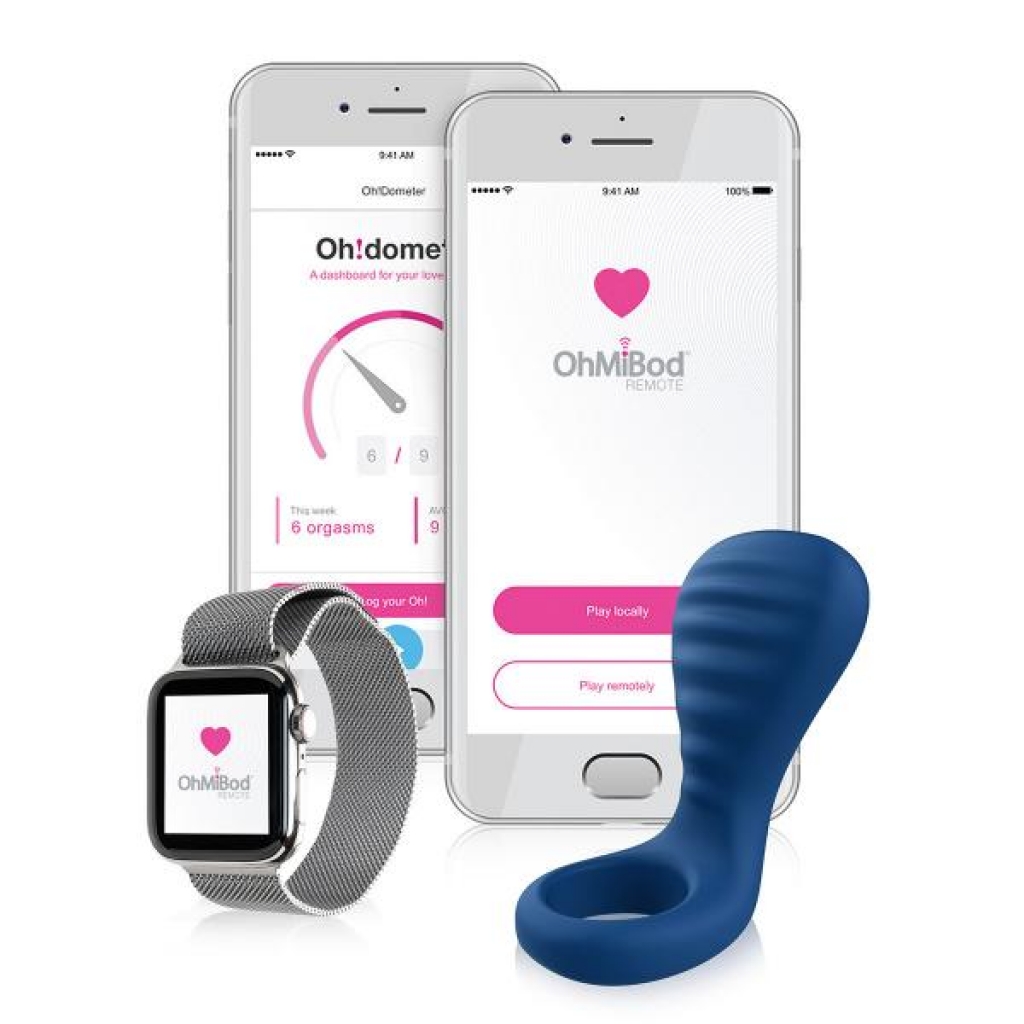 Blumotion Nex 3 Bluetooth App Controlled Couples Vibe (net) - Ohmibod