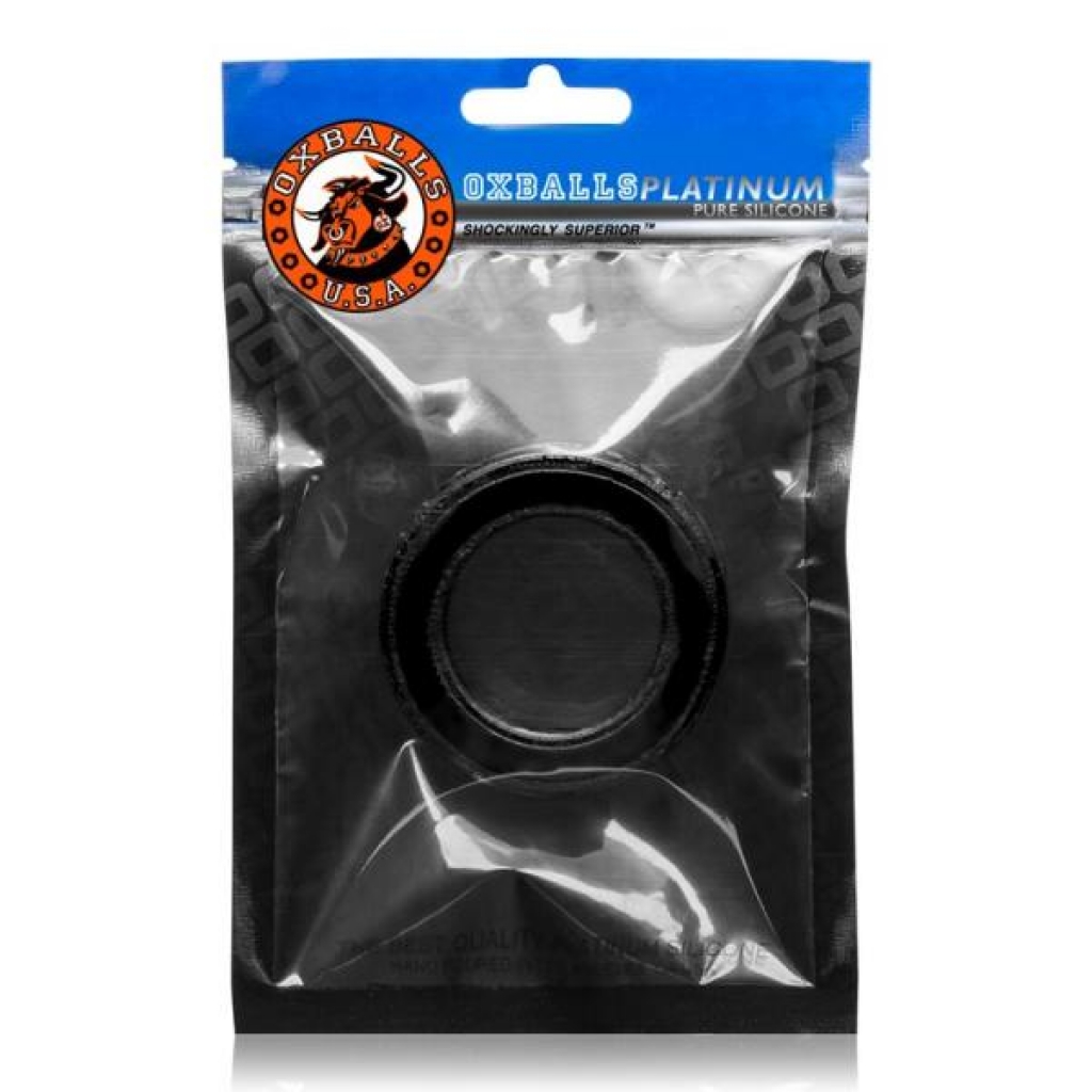 Pig-ring Comfort Cockring Blk Oxballs(net) - Oxballs