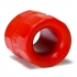 Bullballs 2 Ballstretcher Oxballs Silicone Smoosh Red (net) - Oxballs