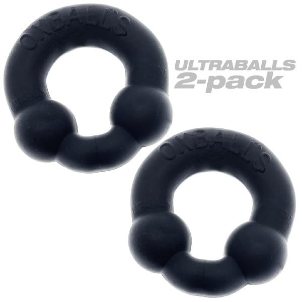 Ultraballs 2 Pk Cockring Night (net) - Oxballs