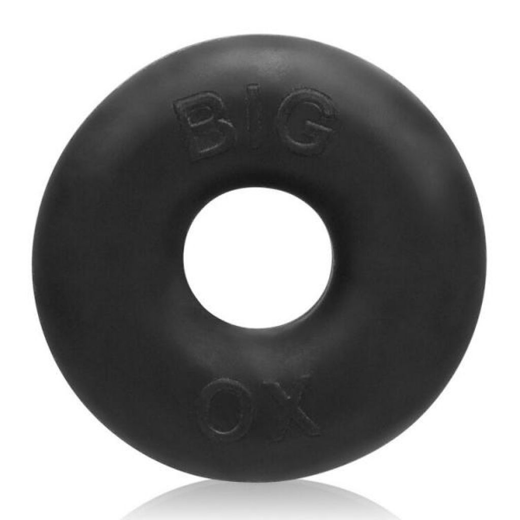Big Ox Cockring Oxballs Silicone TPR Blend Black Ice - Blue Ox Designs