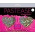 Gold Shattered Disco Ball Heart With Gold Chains Pasties - Pastease