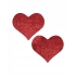 Pastease Heart Glitter Red Fuller Coverage - Pastease