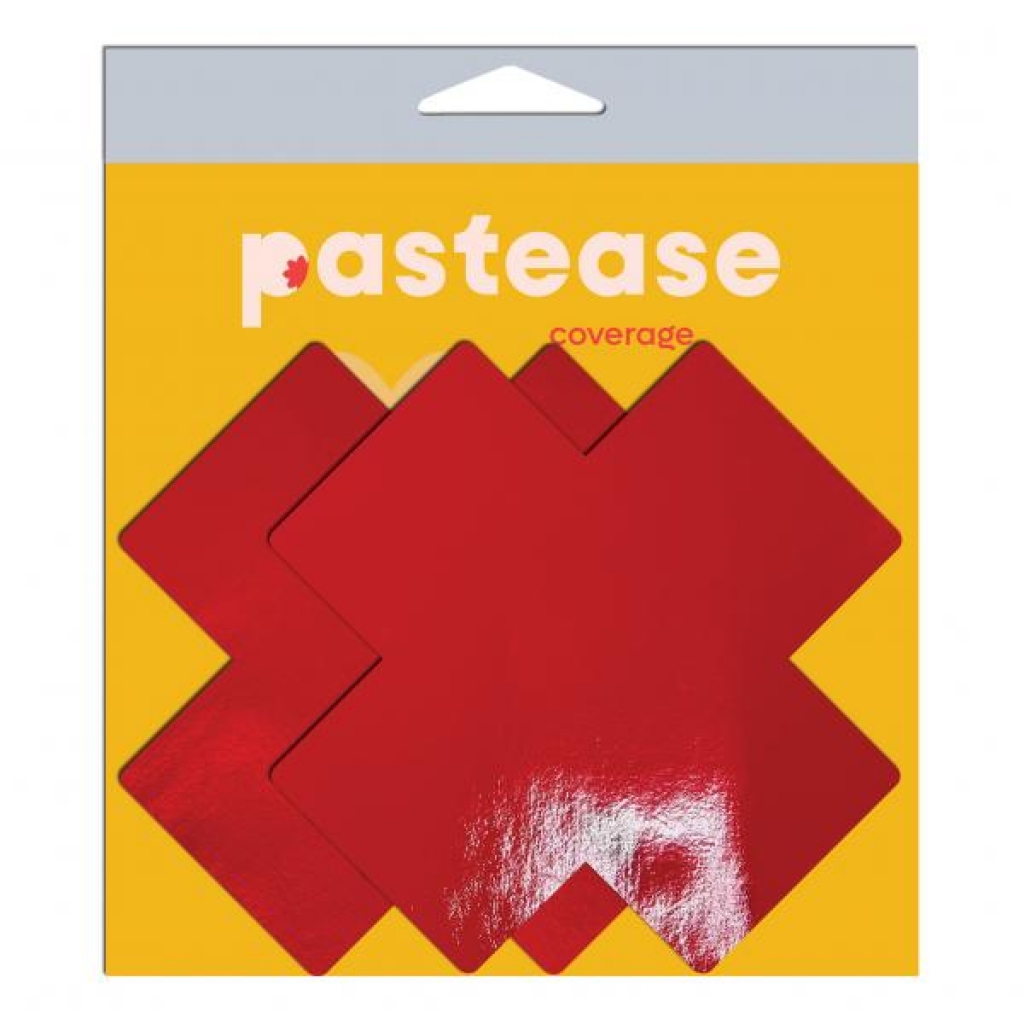 Pastease Faux Latex Red Plus X Full Coverage - Pastease