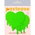 Pastease Neon Green Melty Hearts - Pastease