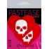 Pastease Sullen Skull Red Hearts - Pastease