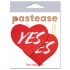 Pastease Love Yes Red Heart Pasties - Pastease