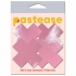 Pastease Petite Plus X Faux Latex Baby Pink Crosses - Pastease