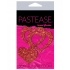 Pastease Glitter Peek A Boob Hearts Pasties Red - Pastease
