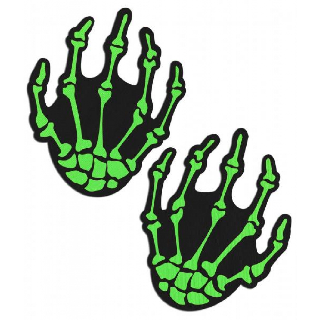 Pastease Neon Green Skeleton Hands - Pastease