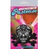 Skull Crossbones Black Glitter Pasties - Pastease 