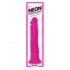 Neon Luv Touch Wall Banger Pink Vibrating Dildo - Pipedream 