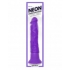 Neon Luv Touch Wall Banger Purple Vibrating Dildo - Pipedream 