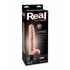 Real Feel Deluxe No 7 Wallbanger Vibrating Dildo Waterproof - Beige - Pipedream