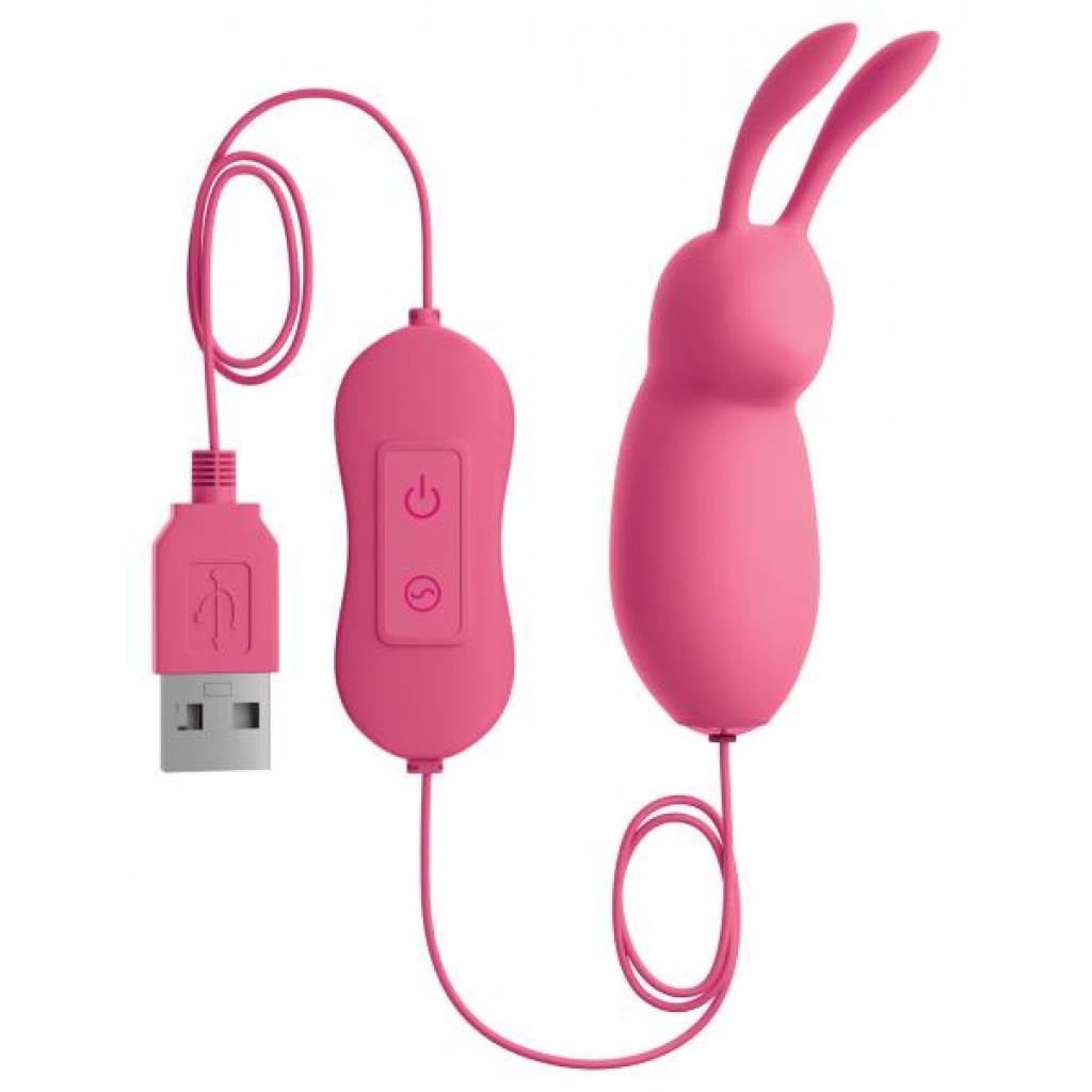 OMG! Bullets #CUTE USB Powered Bullet Vibrator Pink - Pipedream