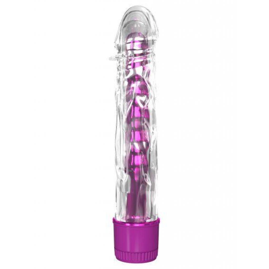 Classix Mr Twister Pink Metallic Vibe With TPE Sleeve - Pipedream 