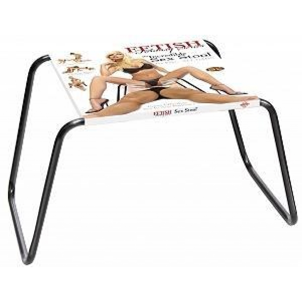 The Incredible Sex Stool Metal Black - Pipedream
