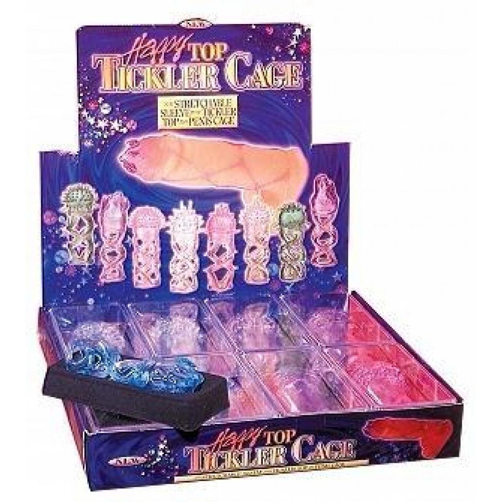 Happy Top Tickler Cage (8Box) - Pipedream Products