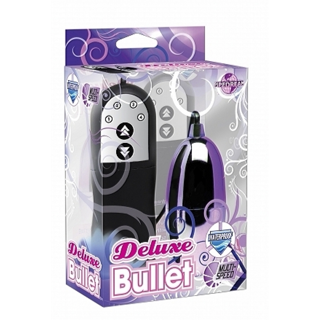 Deluxe Multi Speed Bullet Purple - Pipedream