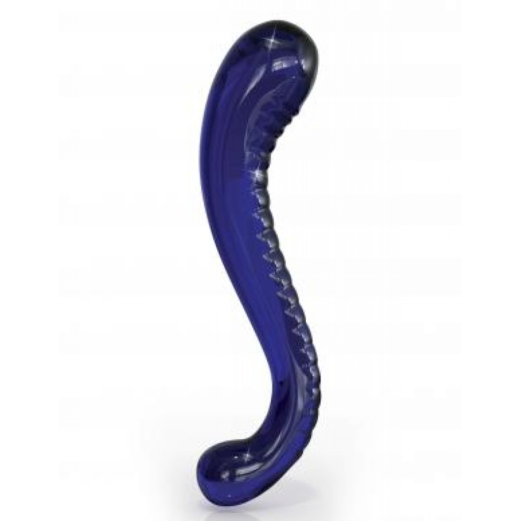 Icicles No 70 Purple G-Spot Glass Massager - Pipedream