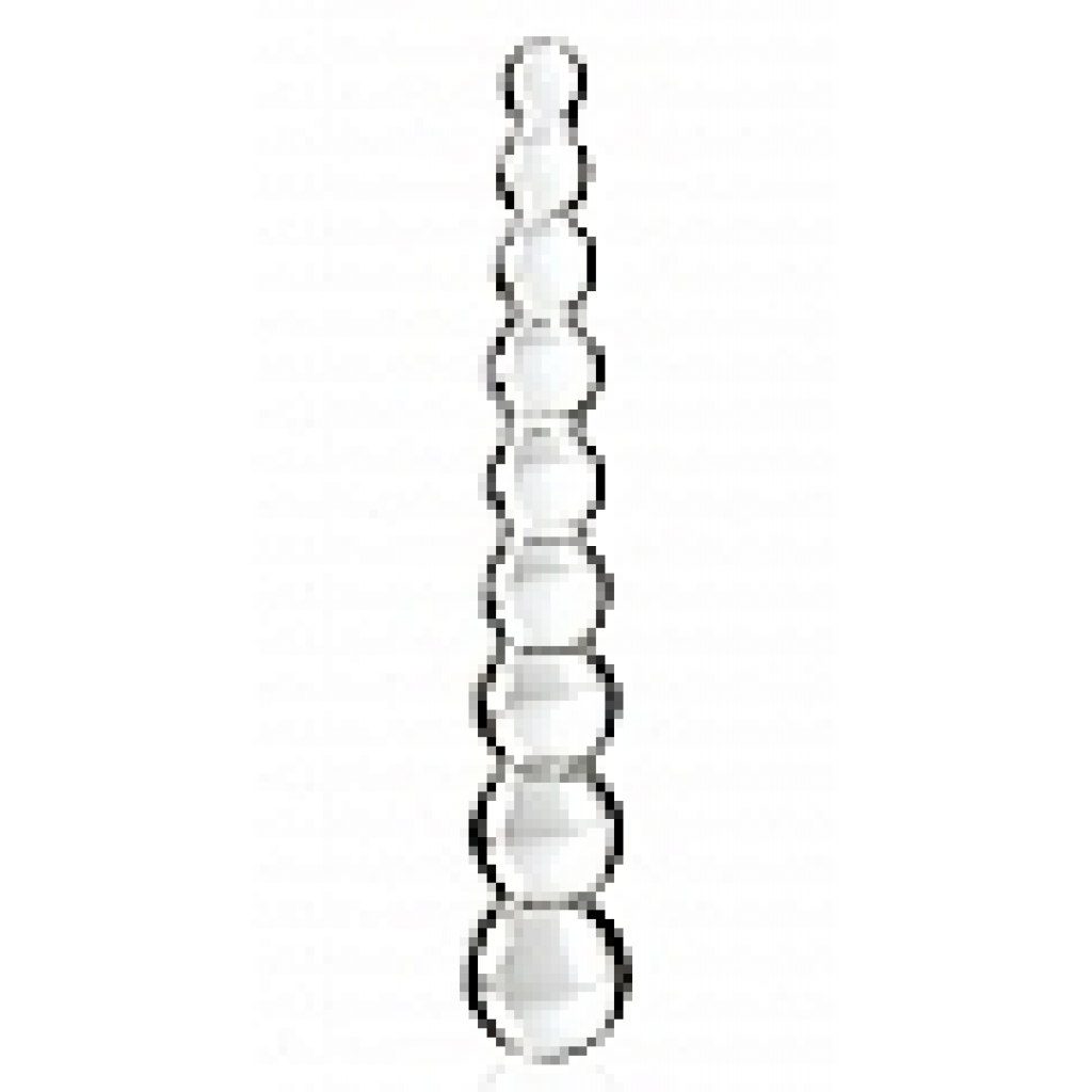 Icicles No 2 Glass Anal Beads Clear - Pipedream