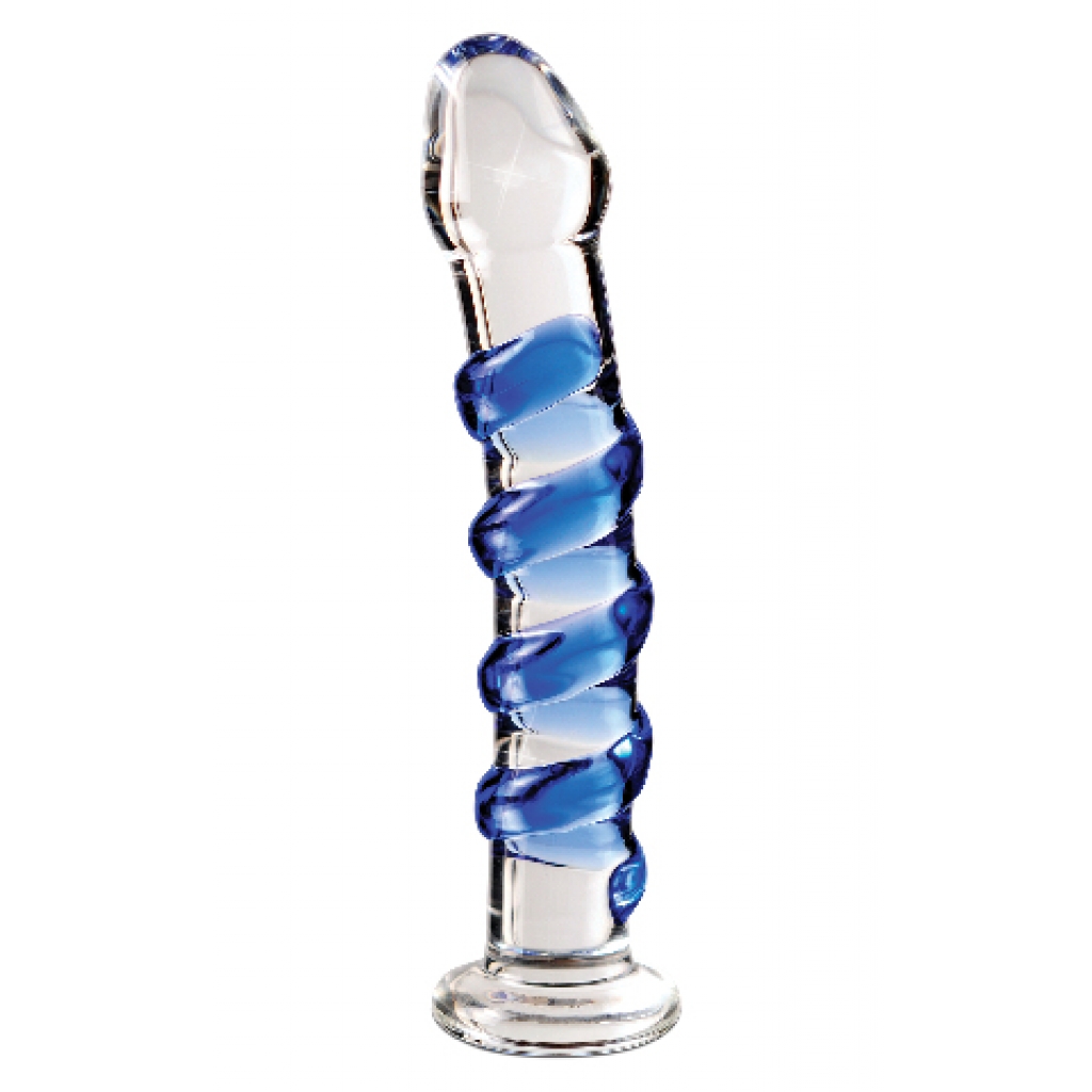 Icicles No 5 Glass Dong 7 Inches Clear - Pipedream