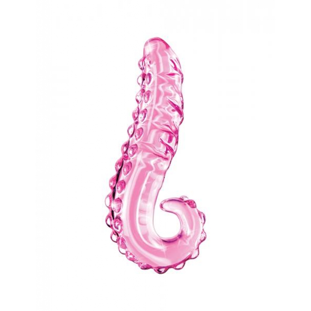 Icicles No 24 Glass Dong 6 Inches - Pink - Pipedream