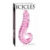 Icicles No 24 Glass Dong 6 Inches - Pink - Pipedream