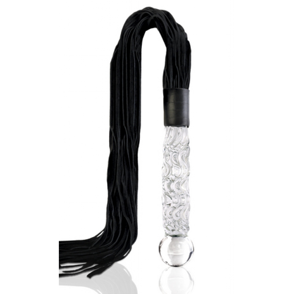 Icicles No 38 Glass Handle Cat O Nine Tails Whip - Pipedream