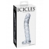 Icicles No 60 Glass G-Spot Dong Clear - Pipedream