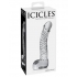 Icicles No 61 Glass Massager G-Spot Dildo Clear - Pipedream