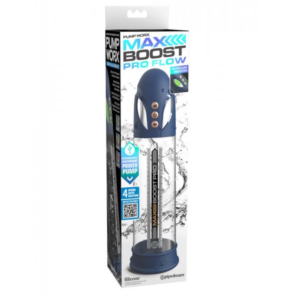 Max Boost Pro Flow Blue/clear - Pipedream Products