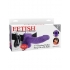 Fetish Fantasy 7 inches Vibrating Hollow Strap On Balls Purple - Pipedream