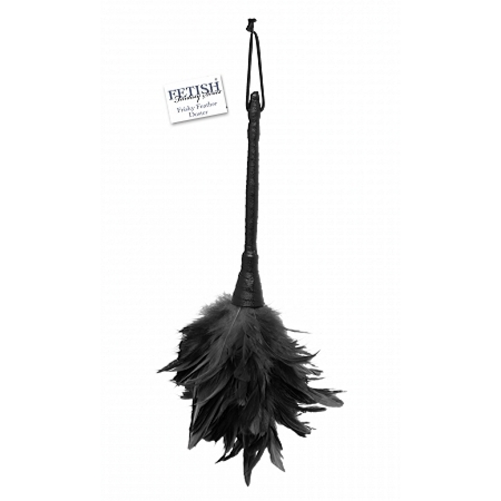 Fetish Fantasy Frisky Feather Duster Black - Pipedream