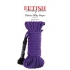 Fetish Fantasy Series Deluxe Silky Rope Purple 32ft - Pipedream