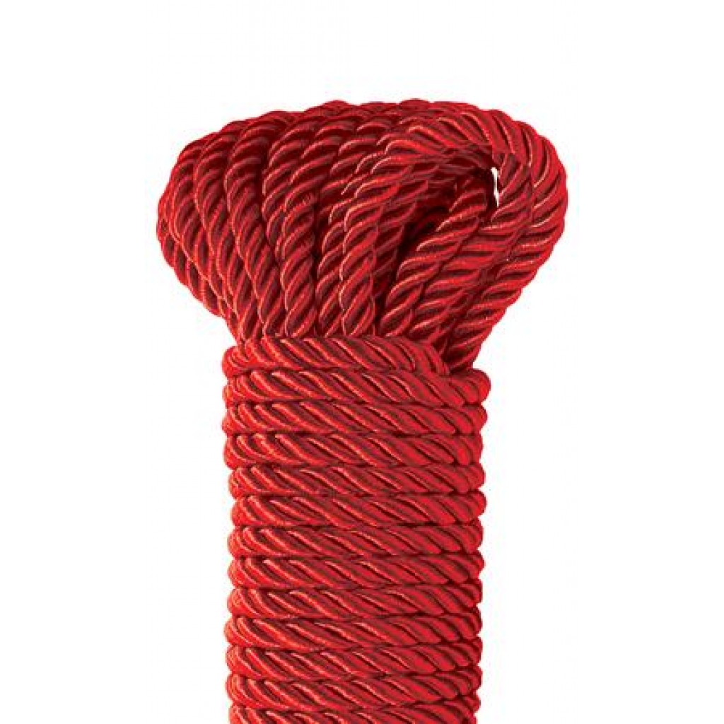 Fetish Fantasy Series Deluxe Silky Rope Red 32ft - Pipedream 