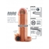 Vibrating Real Feel 1 Inch Extension Beige - Pipedream